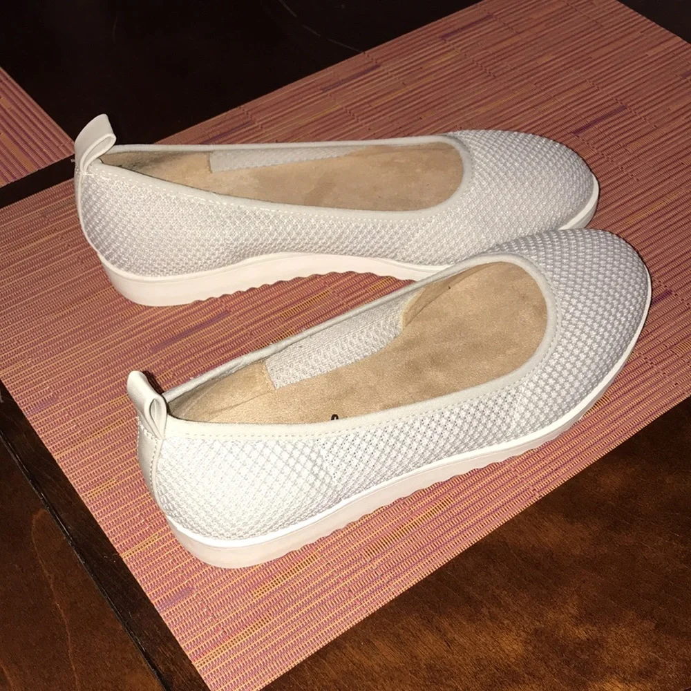 Life Stride Velocity 2.0 Ziggy Slip On Casual Size 6W Breathable Mesh Shoes